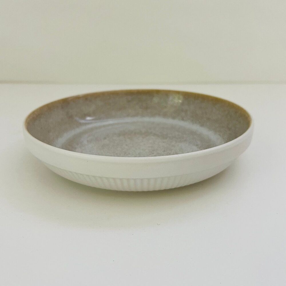 SANGO Anderson Reactive Cream Stoneware Pasta Bowl